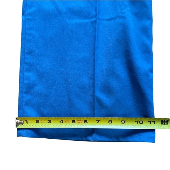 Rant Ceil Blue Medical Scrubs Pants with Moto design. Size XL - Picture 11 of 11